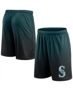 Men's Seattle Mariners Green/Black Ombre Shorts