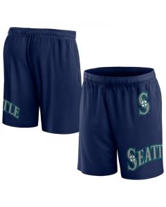 Men's Seattle Mariners Navy Clincher Mesh Shorts