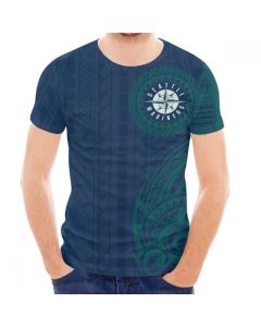 Men's Seattle Mariners Navy T-Shirt