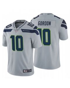 Men's Seattle Seahawks #10 Josh Gordon Grey Vapor Untouchable Limited Stitched Jersey