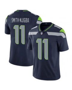 Men's Seattle Seahawks #11 Jaxon Smith-Njigba Navy 2023 Draft Vapor Untouchable Stitched Jersey