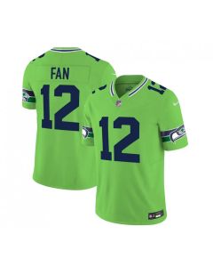 Men's Seattle Seahawks #12 Fan 2023 F.U.S.E. Green Limited Stitched Football Jersey