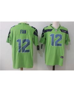 Men's Seattle Seahawks #12 Fan Green Stitched NFL Vapor Untouchable Limited Jersey