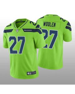 Men's Seattle Seahawks #27 Tariq Woolen Green Vapor Untouchable Stitched Football Jersey