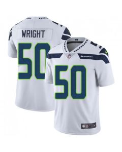 Men's Seattle Seahawks #50 K.J. Wright White Vapor Untouchable Limited Stitched NFL Jersey