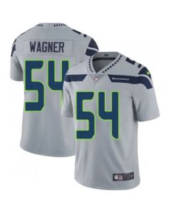 Men's Seattle Seahawks #54 Bobby Wagner Grey Vapor Untouchable Limited Stitched NFL Jersey
