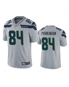 Men's Seattle Seahawks #84 Colby Parkinson Grey Vapor Untouchable Limited Stitched Jersey