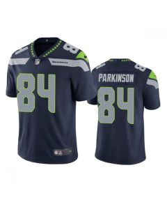 Men's Seattle Seahawks #84 Colby Parkinson Navy Vapor Untouchable Limited Stitched Jersey