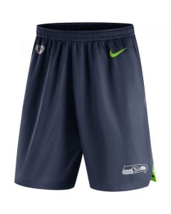 Men's Seattle Seahawks Navy Knit Performance Shorts