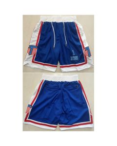 Men's Space Jam Tune Squad Blue Shorts (Run Small) (Blue)