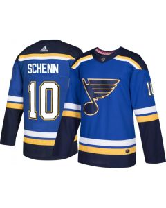 Men's St. Louis Blues #10 Brayden Schenn Blue Stitched NHL Jersey