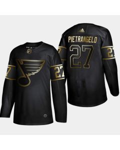 Men's St. Louis Blues #27 Alex Pietrangelo 2019 Black Golden Edition Stitched NHL Jersey