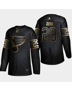 Men's St. Louis Blues #29 Vince Dunn 2019 Black Golden Edition Stitched NHL Jersey
