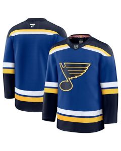 Men's St. Louis Blues Blank Blue 2024-25 Home Stitched Hockey Jersey