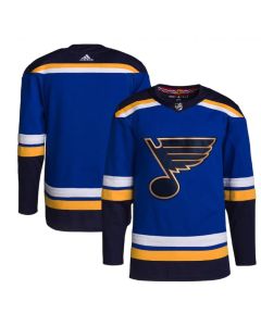 Men's St. Louis Blues Blank Blue Stitched Jersey