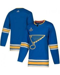 Men's St. Louis Blues Blue 2019 Stanley Cup Champions Stitched NHL Jersey