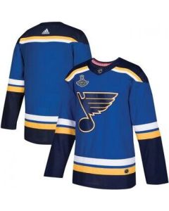 Men's St. Louis Blues Blue Fashion 2019 Stanley Cup Champions Stitched NHL Jersey