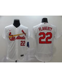 Men's St. Louis Cardinals #22 Jack Flaherty White Flex Base Stitched MLB Jersey