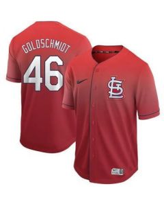 Men's St. Louis Cardinals #46 Paul Goldschmidt Red Cool Base Drift Edition Stitched Jersey