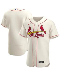 Men's St. Louis Cardinals Blank Cream Flex Base Stitched Jersey