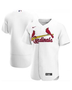 Men's St. Louis Cardinals Blank White Flex Base Stitched Jersey