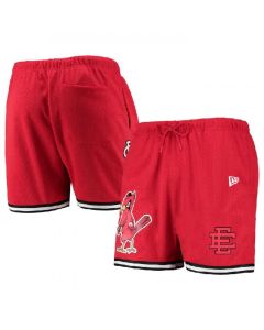 Men's St. Louis Cardinals Red Mesh Shorts