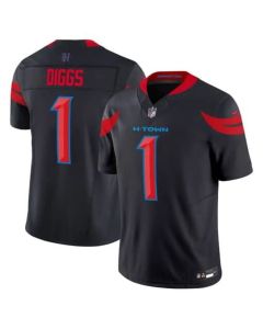 Men's Stefon Diggs Navy Blue Houston Texans Vapor F.U.S.E. Limited Jersey