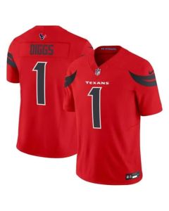 Men's Stefon Diggs Red Houston Texans Vapor F.U.S.E. Limited Jersey