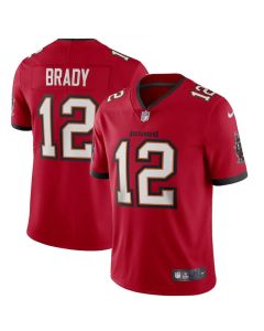 Men's Tampa Bay Buccaneers #12 Tom Brady New Red Vapor Untouchable Limited Stitched NFL Jersey