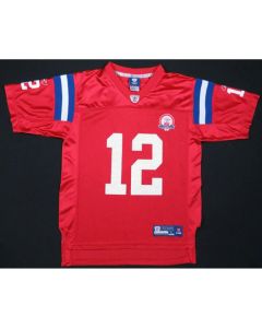 Men's Tampa Bay Buccaneers #12 Tom Brady Red Stitched Jersey
