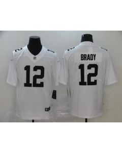 Men's Tampa Bay Buccaneers #12 Tom Brady White Stitched NFL Jersey
