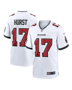 Men's Tampa Bay Buccaneers #17 John Hurst White Game Jersey