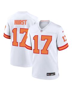 Men's Tampa Bay Buccaneers #17 John Hurst White Player Game Jersey (White)