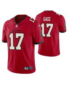 Men's Tampa Bay Buccaneers #17 Russell Gage Red Vapor Untouchable Limited Stitched Jersey