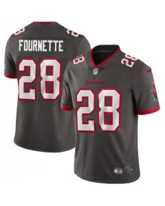 Men's Tampa Bay Buccaneers #28 Leonard Fournette New Grey Vapor Untouchable Limited Stitched Jersey