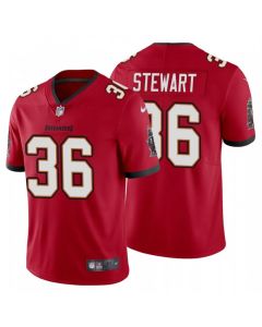 Men's Tampa Bay Buccaneers #36 M.J. Stewart New Red Vapor Untouchable Limited Stitched Jersey