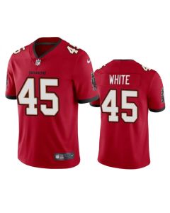 Men's Tampa Bay Buccaneers #45 Devin White Red Vapor Untouchable Limited Stitched NFL Jersey