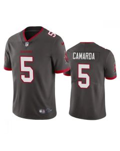 Men's Tampa Bay Buccaneers #5 Jake Camarda Grey Vapor Untouchable Limited Stitched Jersey