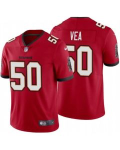 Men's Tampa Bay Buccaneers #50 Vita Vea New Red Vapor Untouchable Limited Stitched NFL Jersey