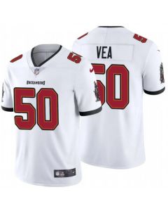 Men's Tampa Bay Buccaneers #50 Vita Vea New White Vapor Untouchable Limited Stitched NFL Jersey