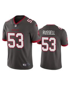 Men's Tampa Bay Buccaneers #53 Chapelle Russell New Grey Vapor Untouchable Limited Stitched Jersey