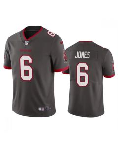 Men's Tampa Bay Buccaneers #6 Julio Jones Grey Vapor Untouchable Limited Stitched Jersey