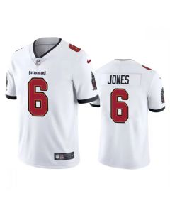 Men's Tampa Bay Buccaneers #6 Julio Jones White Vapor Untouchable Limited Stitched Jersey