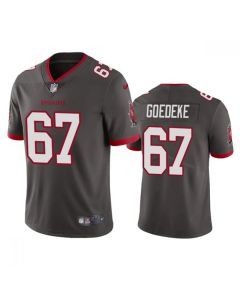 Men's Tampa Bay Buccaneers #67 Luke Goedeke Grey Vapor Untouchable Limited Stitched Jersey
