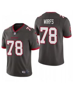 Men's Tampa Bay Buccaneers #78 Tristan Wirfs New Grey Vapor Untouchable Limited Stitched Jersey