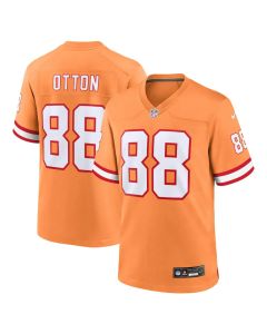 Men's Tampa Bay Buccaneers #88 Cade Otton Orange Alternate Game Jersey (Orange)