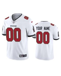 Men's Tampa Bay Buccaneers White Vapor Untouchable Limited Custom Jersey (White)