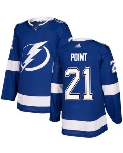 Men's Tampa Bay Lightning #21 Brayden Point Blue Stitched NHL Jersey