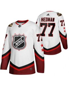Men's Tampa Bay Lightning #77 Victor Hedman 2022 All-Star White Stitched Jersey