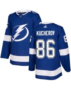 Men's Tampa Bay Lightning #86 Nikita Kucherov Blue Stitched NHL Jersey